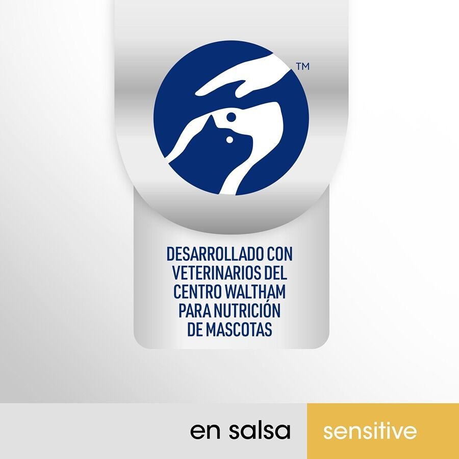 4 sobres x 85 g Perfect Fit Adult Sensitive Sterelized Pollo y Salm&oacute;n sobre en salsa para gatos, , large Imagen numero 7